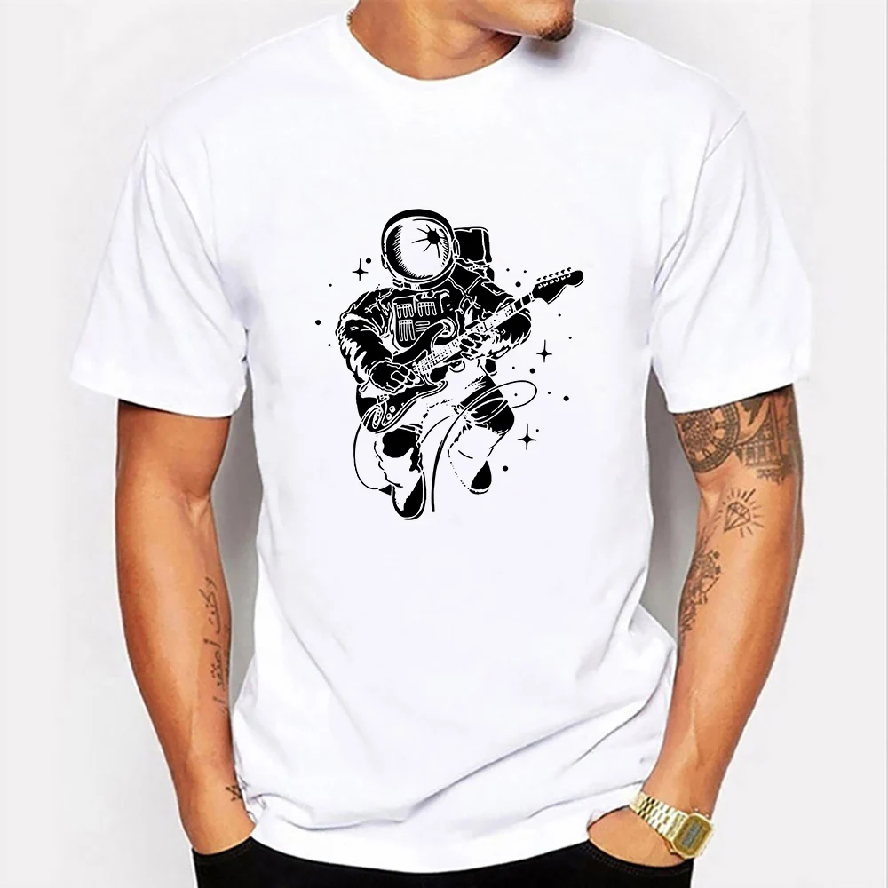2021 Summer Men Tshirts Streetwear Cool Top Clothes Male Print Rock Astronauts Short Sleeve O-neck Funny Graphic T Shirts
2021 Summer Men Tshirts Streetwear Cool Top Clothes Male Print Rock Astronauts Short Sleeve O-neck Funny Graphic T Shirts