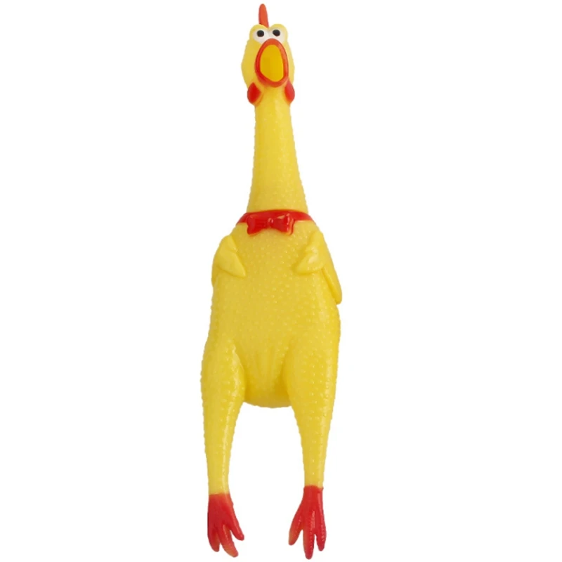 Screaming Rubber Chicken Toys Squeeze Squeaky Sound Funny Tricky Decompression Toy
Screaming Rubber Chicken Toys Squeeze Squeaky Sound Funny Tricky Decompression Toy