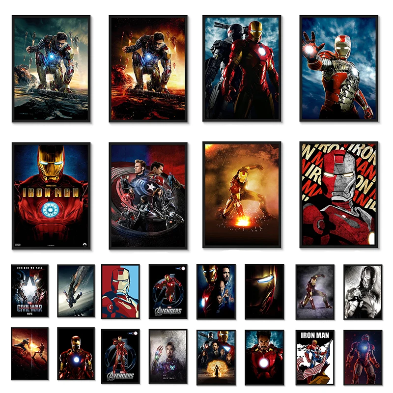Canvas Poster Avengers 4 Iron Man Marvel Movie Poster Decorative Painting Children's Room Hanging Painting Wall Art Prints Gift
Canvas Poster Avengers 4 Iron Man Marvel Movie Poster Decorative Painting Children's Room Hanging Painting Wall Art Prints Gift