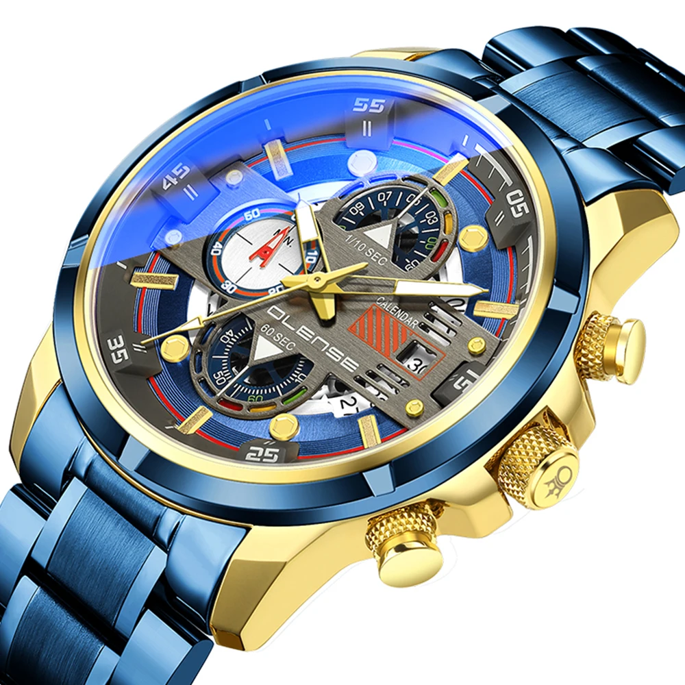 Luxury Mens Fashion Watch Men Sport Waterproof Quartz Watches Men All Steel Army Military Watch Relogio Masculino
Luxury Mens Fashion Watch Men Sport Waterproof Quartz Watches Men All Steel Army Military Watch Relogio Masculino