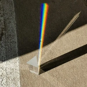 25*25*50MM Rainbow Triangular Prism Optical Prisms Glass Physics Teaching Refracted Light Spectrum Rainbow Triangular Prism
25*25*50MM Rainbow Triangular Prism Optical Prisms Glass Physics Teaching Refracted Light Spectrum Rainbow Triangular Prism