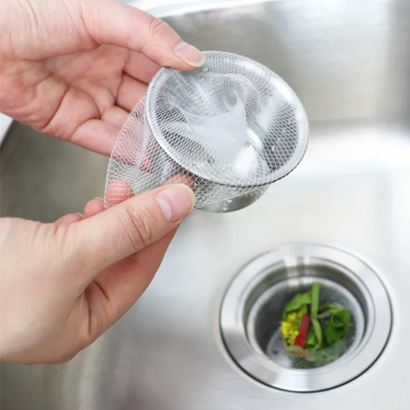 100Pcs Sink Filter Screen Kitchen Garbage Bag Filter Bag Collection Peel Anti Clogging Floor Drain Disposable Filter
100Pcs Sink Filter Screen Kitchen Garbage Bag Filter Bag Collection Peel Anti Clogging Floor Drain Disposable Filter