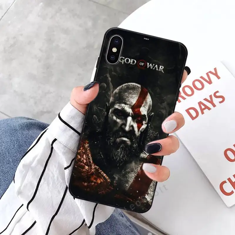 Чехол God of War для телефона iPhone 11 12 mini pro XS MAX 8 7 6 6S Plus X 5S SE 2020 XR | Мобильные телефоны и