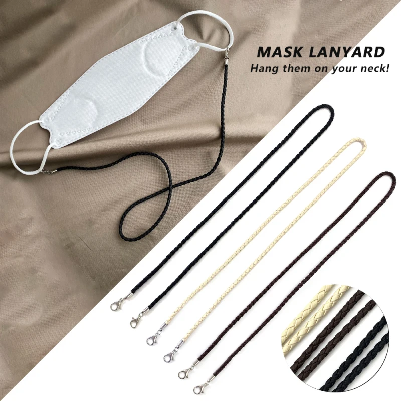 Fashion Mask Hanging Rope Face Mask Lanyard Mask Holder Traceless Ear Hanging Rope Two Hooks For Man Woman Child
Fashion Mask Hanging Rope Face Mask Lanyard Mask Holder Traceless Ear Hanging Rope Two Hooks For Man Woman Child