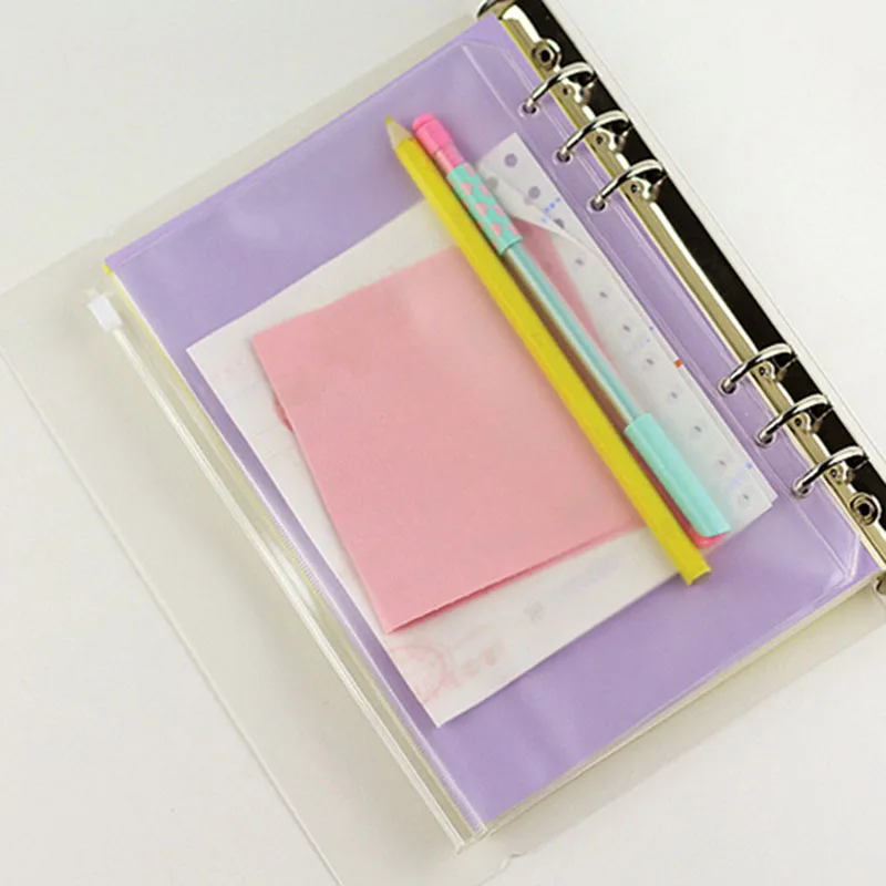 5pcs/lot File Organizer Storage Folder Standard Transparent PVC Loose Leaf Pouch with Self-Styled Zipper Filing Binder Document
5pcs/lot File Organizer Storage Folder Standard Transparent PVC Loose Leaf Pouch with Self-Styled Zipper Filing Binder Document
