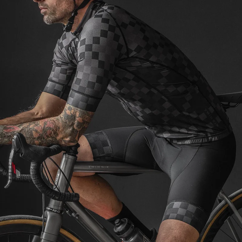 Трикотажный костюм для велоспорта Twin 6 Go Pro Maillot 2022, комплекты одежды для велоспорта, Черная Спортивная дышащая одежда с коротким рукавом 
Трикотажный костюм для велоспорта Twin 6 Go Pro Maillot 2022, комплекты одежды для велоспорта, Черная Спортивная дышащая одежда с коротким рукавом