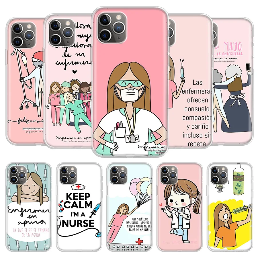 Funny Medicine Nurse Doctor Cover Phone Case For iPhone 13 12 11 Pro 7 6 X 8 6S Plus XS MAX + XR Mini SE 5S Coque Shell Capa
Funny Medicine Nurse Doctor Cover Phone Case For iPhone 13 12 11 Pro 7 6 X 8 6S Plus XS MAX + XR Mini SE 5S Coque Shell Capa