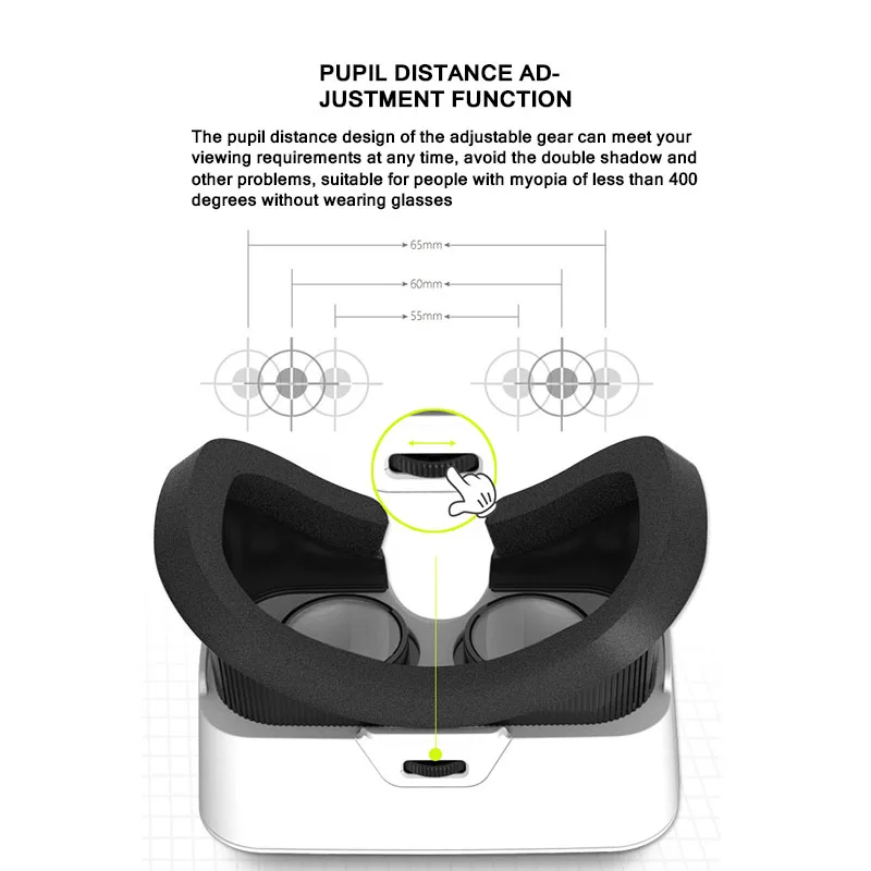 3D фильмы игры очки VR Box для Google Cardboard гарнитура виртуальной реальности с