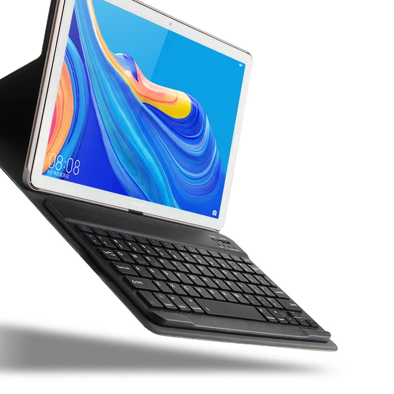 Keyboard Case for HUAWEI MediaPad M6 10.8 inch PU Leather Magnetic Adsorb Light Weight Keyboard Cover Case for M6 10.8" Tab
Keyboard Case for HUAWEI MediaPad M6 10.8 inch PU Leather Magnetic Adsorb Light Weight Keyboard Cover Case for M6 10.8" Tab