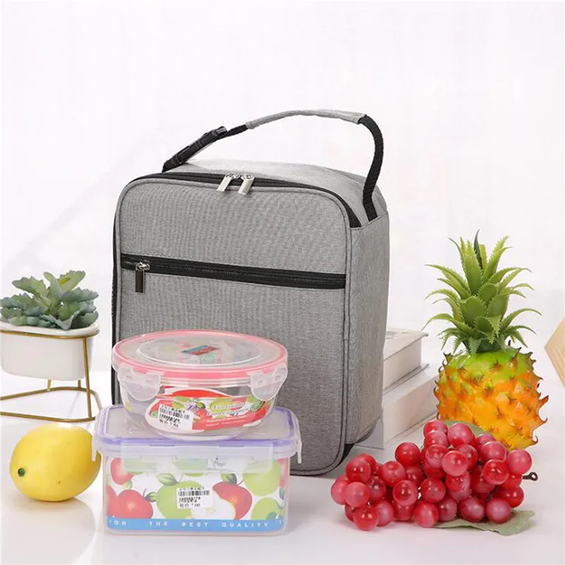

Meal Delivery Package Oxford Cloth Rice Bag Portable Tote Bag Aluminum Foil Cotton Insulation Lunch Bag Lunch Box Tote Food Bags