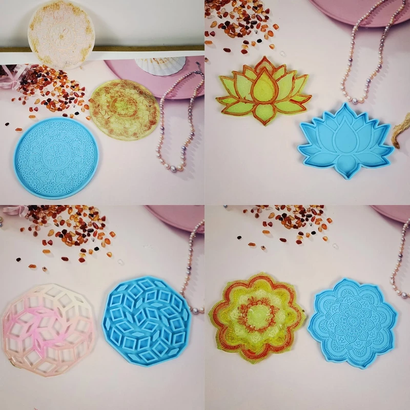 2022 New 4pcs DIY Crafts Coaster Epoxy Resin Mold Round Cup Mat Mug Pad Silicone Mould
2022 New 4pcs DIY Crafts Coaster Epoxy Resin Mold Round Cup Mat Mug Pad Silicone Mould