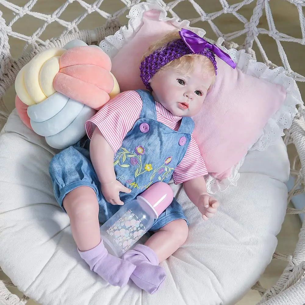 Silicone Reborn Baby Dolls Reborn Toddler Soft Vinyl Silicone Reborn Baby Doll Kids Birthday Christmas Gifts
Silicone Reborn Baby Dolls Reborn Toddler Soft Vinyl Silicone Reborn Baby Doll Kids Birthday Christmas Gifts