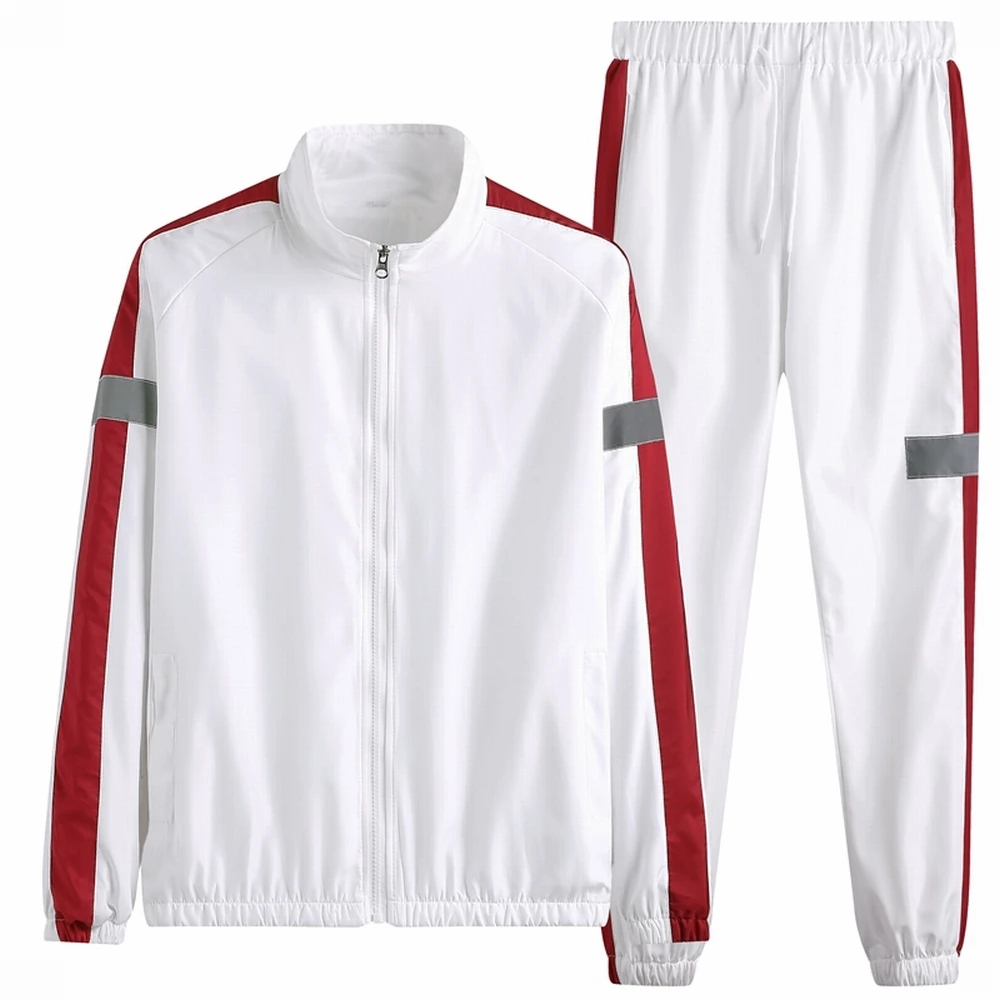 Spring Autumn Reflective Jacket and Pants Sets Reflective Strip Coat Streetwear Hip Hop Men Women Harajuku Clothes Plus Size 4XL
Spring Autumn Reflective Jacket and Pants Sets Reflective Strip Coat Streetwear Hip Hop Men Women Harajuku Clothes Plus Size 4XL