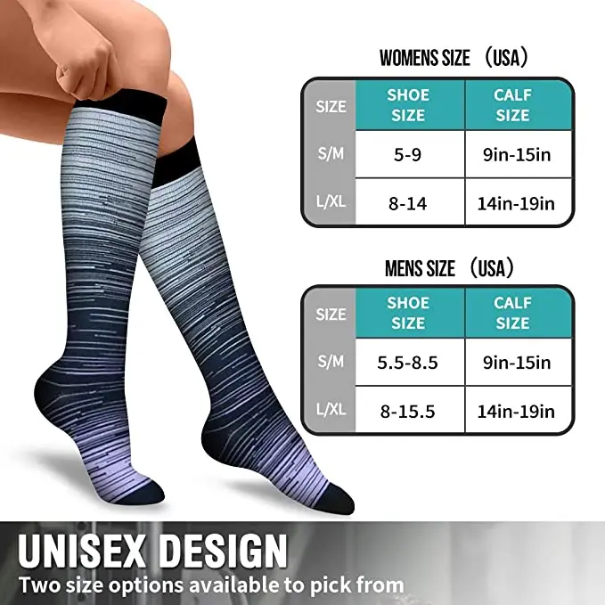 Compression Socks Men Women Stockings Best Medical Nursing Hiking Travel Flight Socks Outdoor Running Fitness Socks
Compression Socks Men Women Stockings Best Medical Nursing Hiking Travel Flight Socks Outdoor Running Fitness Socks