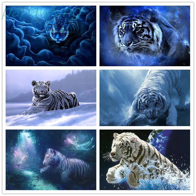 5D Tiger Diamond Painting Diy Cross Stitch Full Square Round Diamond Art Rhinestone Embroidery Home Decoration Pictures
5D Tiger Diamond Painting Diy Cross Stitch Full Square Round Diamond Art Rhinestone Embroidery Home Decoration Pictures