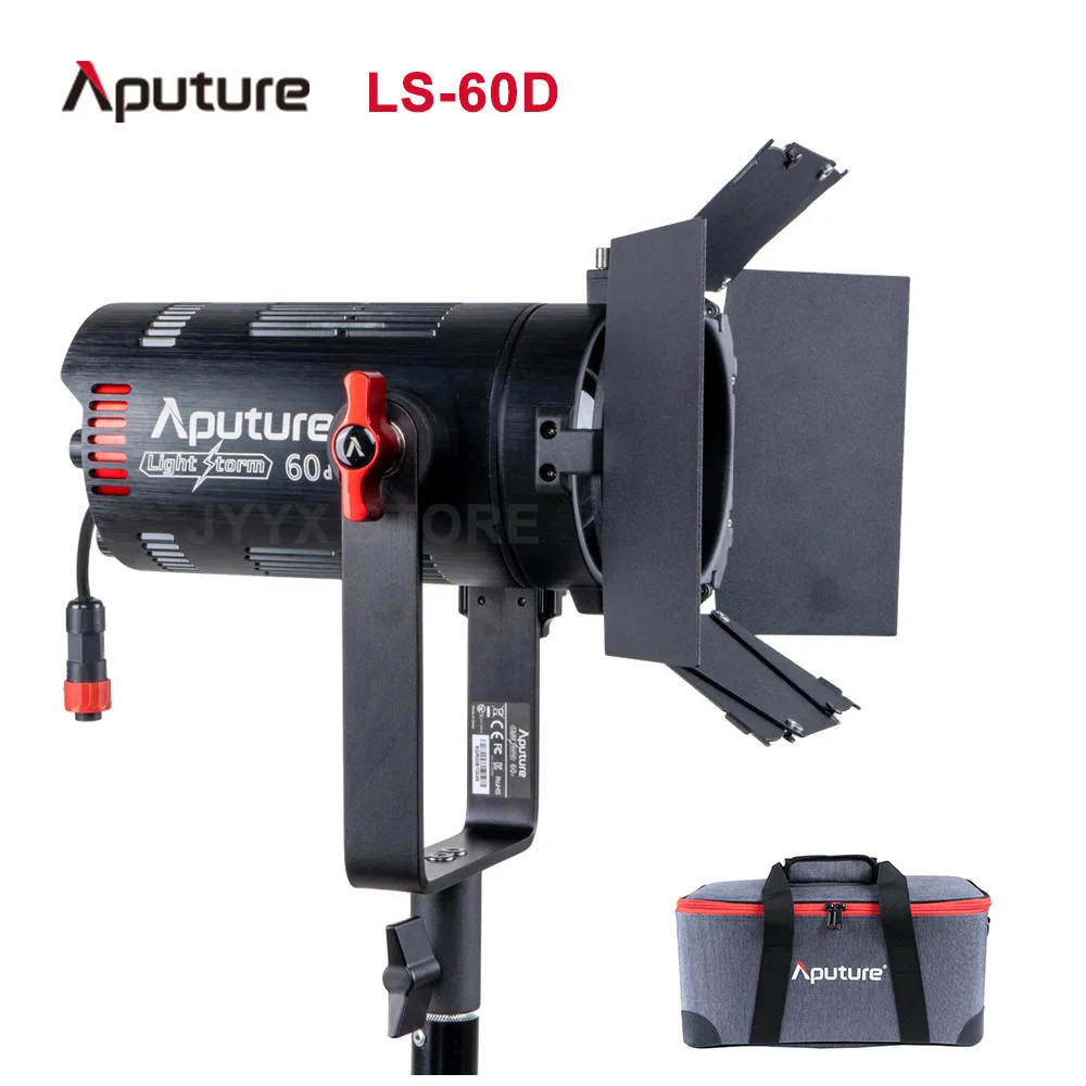 Aputure LS 60D 60W 5600K студийное освещение дневного света для фотосъемки со шторками COB светодиодный студийный прожектор
Aputure LS 60D 60W 5600K студийное освещение дневного света для фотосъемки со шторками COB светодиодный студийный прожектор