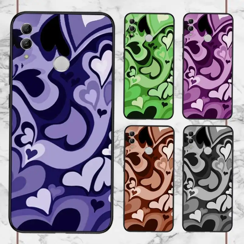 Purple Heart Swirl Pattern Cover Phone Case For Huawei honor Mate 10 20 30 40 i 9 8 pro x Lite P smart 2019 nova 5t
Purple Heart Swirl Pattern Cover Phone Case For Huawei honor Mate 10 20 30 40 i 9 8 pro x Lite P smart 2019 nova 5t