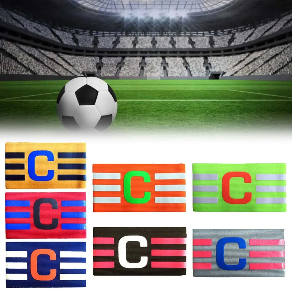 1pc Football Soccer Sports Fluorescent Captain Armband Nylon Elastic Fabric Bright Color Team Sports Accessories
1pc Football Soccer Sports Fluorescent Captain Armband Nylon Elastic Fabric Bright Color Team Sports Accessories