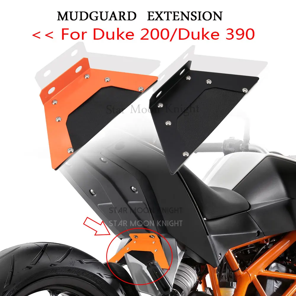 Motorcycle Accessories Rear Fender Mudguard Rear Extension Extension For Duke 200 390 Duke200 Duke390
Motorcycle Accessories Rear Fender Mudguard Rear Extension Extension For Duke 200 390 Duke200 Duke390