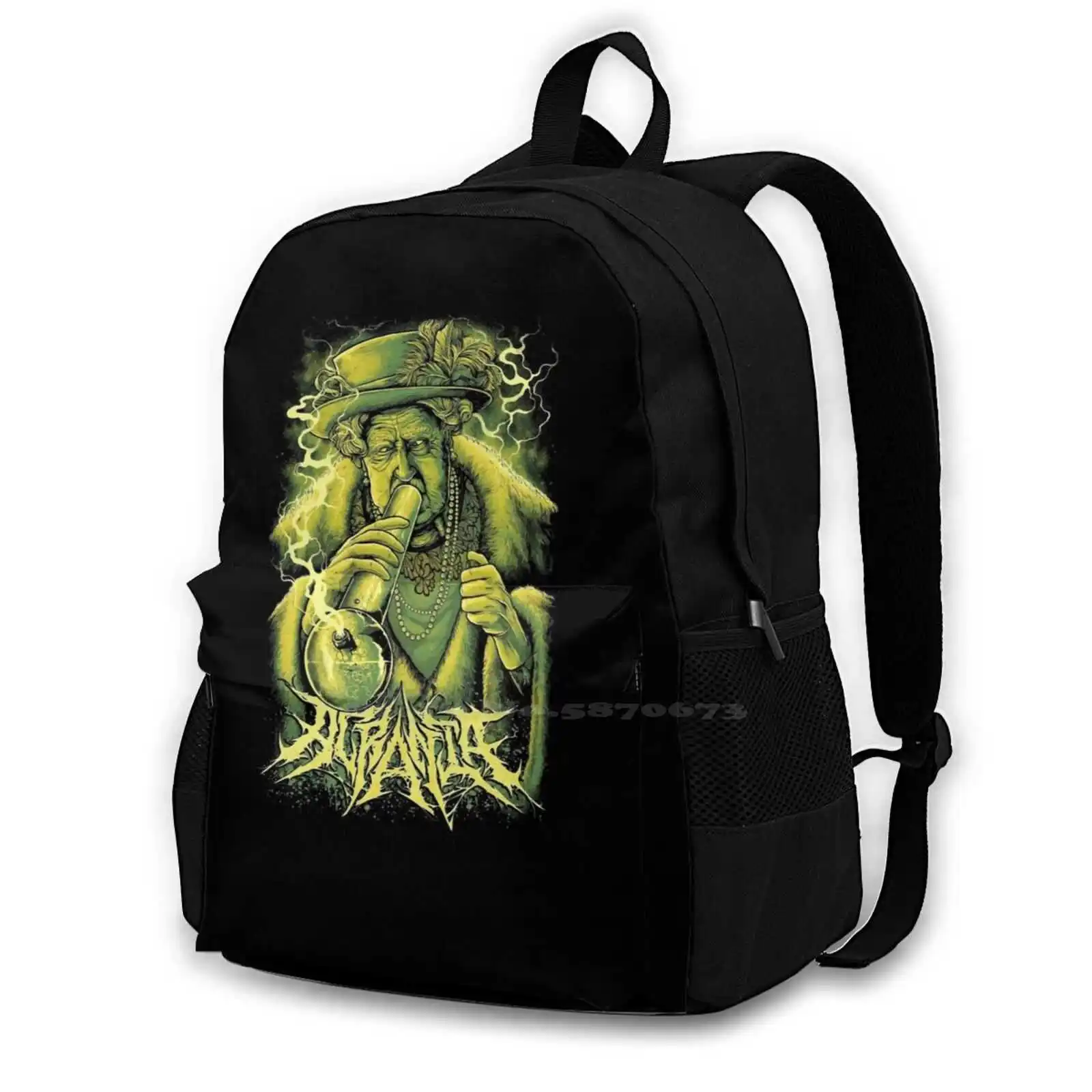 

Acrania 10 Backpack For Student School Laptop Travel Bag Deathcore Core Metalcore Nu Metal Hardcore Metal Death Metal Black