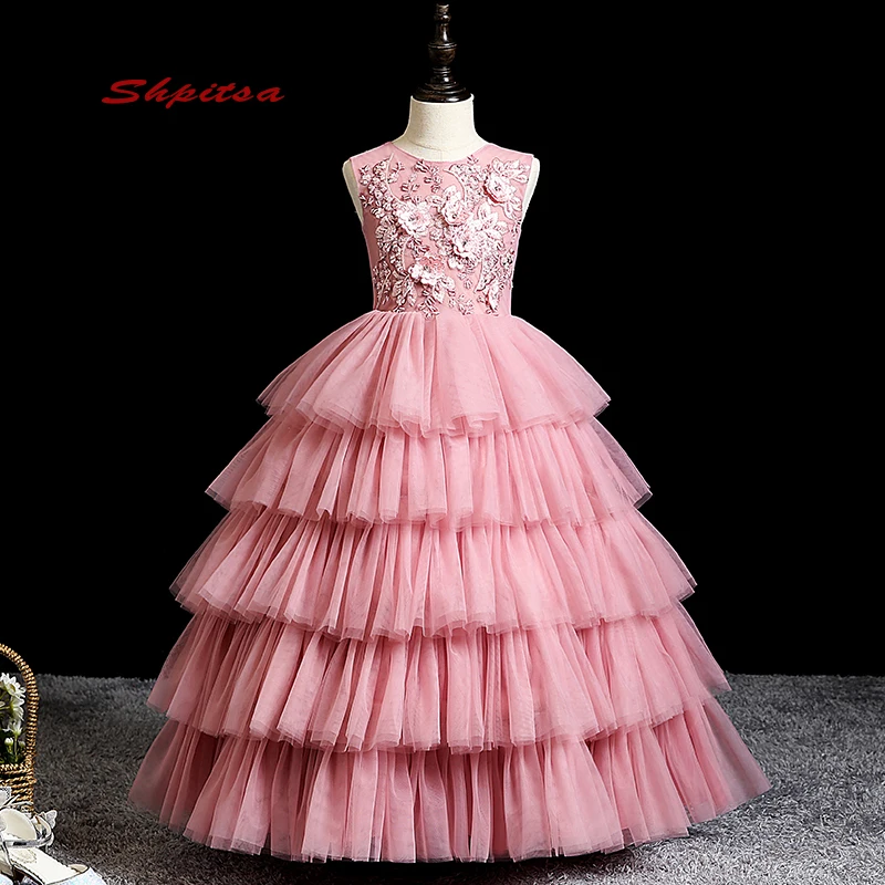 Lovely Flower Girl Dresses for Wedding Party Flowergirl Formal First Communion Pageant For Girls | Свадьбы и торжества