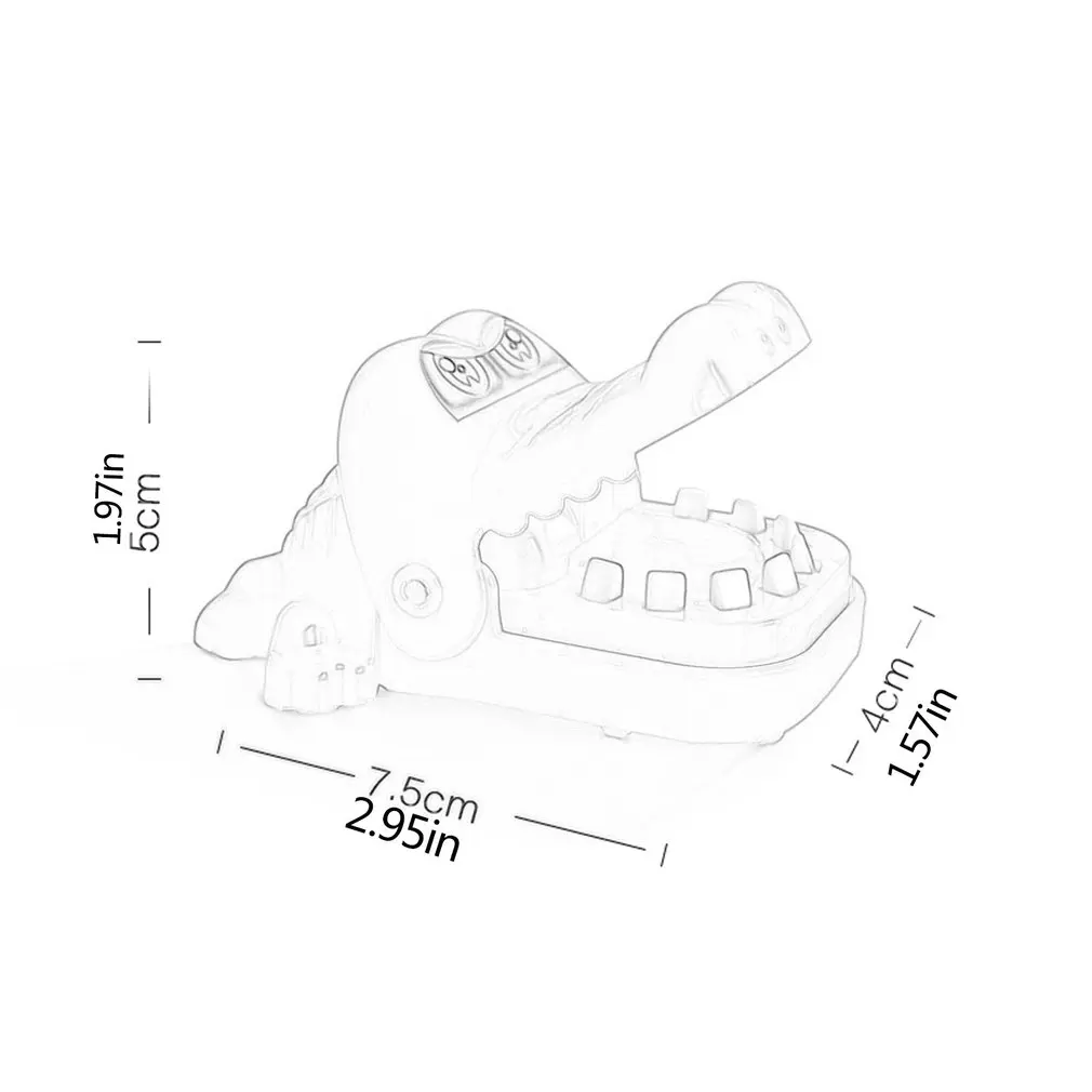 Creative Whole Toy Mini Bite Small Crocodile Tooth Crocodile Bite Crocodile Tooth Interactive Classic Toy
Creative Whole Toy Mini Bite Small Crocodile Tooth Crocodile Bite Crocodile Tooth Interactive Classic Toy