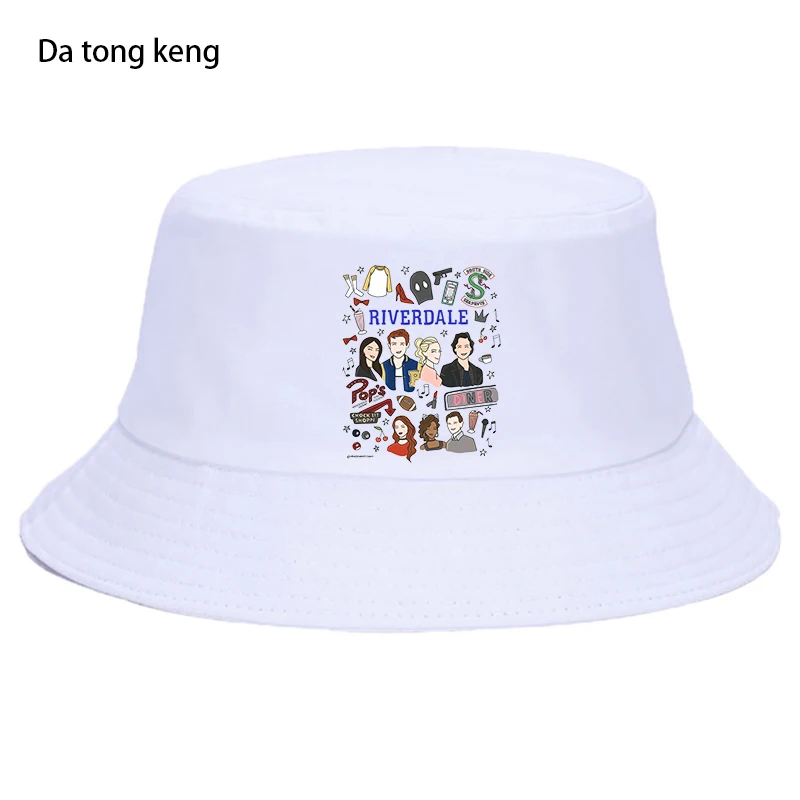 Riverdale South side Serpents Harajuku Summer Hat Women Men Panama Bucket Cap The Design Flat Visor 90S Fisherman Hat
Riverdale South side Serpents Harajuku Summer Hat Women Men Panama Bucket Cap The Design Flat Visor 90S Fisherman Hat