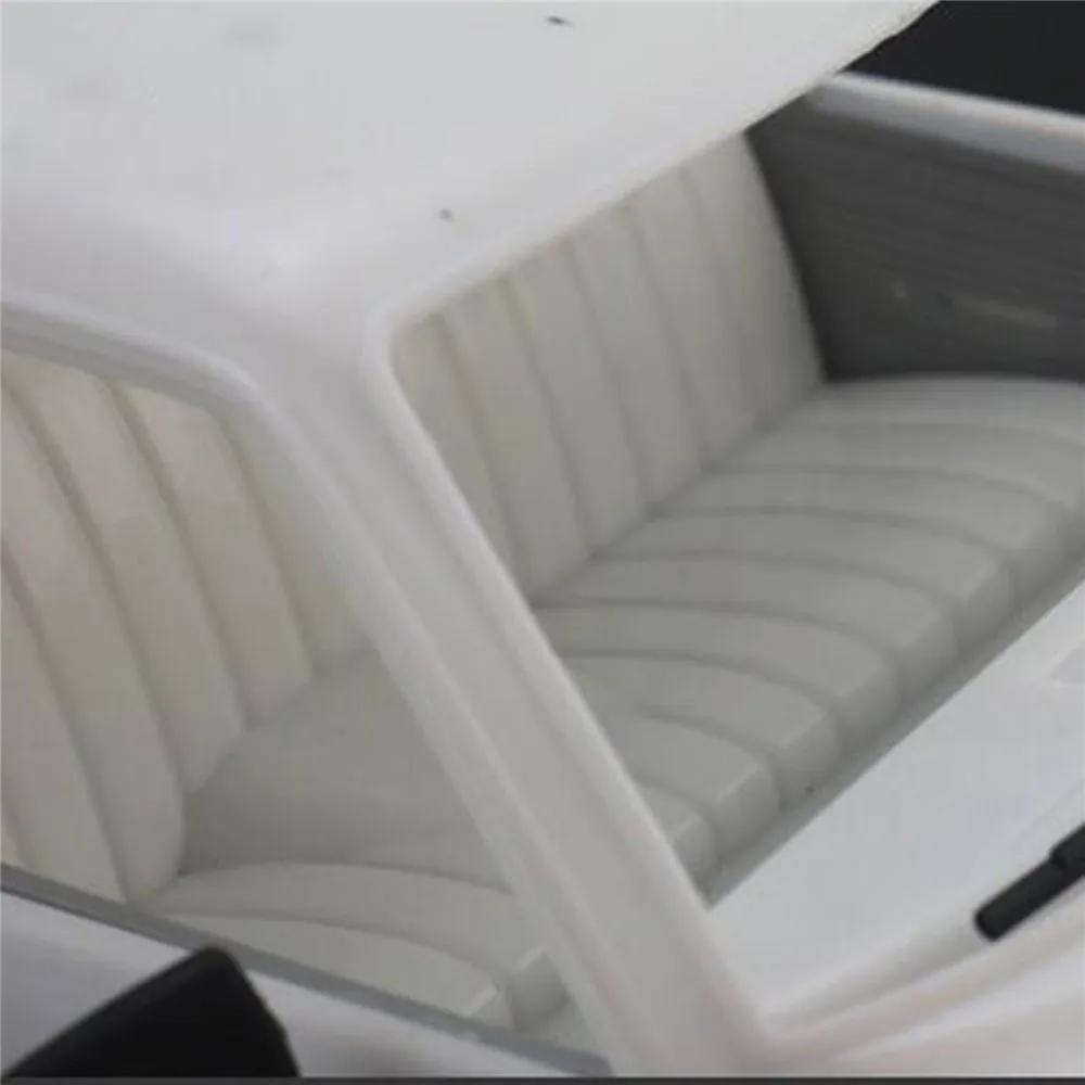 Interior Seat Instrument Panel Simulator Cockpit for 1/10 Tamiya Hilux TF2 RC Car Accessories
