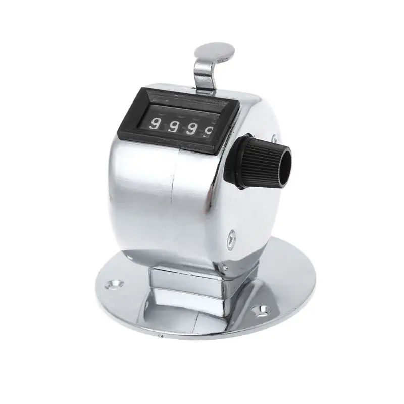 Round Base 4 Digit Manual Hand Tally Mechanical Palm Click Counter Golf Training N1HF
Round Base 4 Digit Manual Hand Tally Mechanical Palm Click Counter Golf Training N1HF