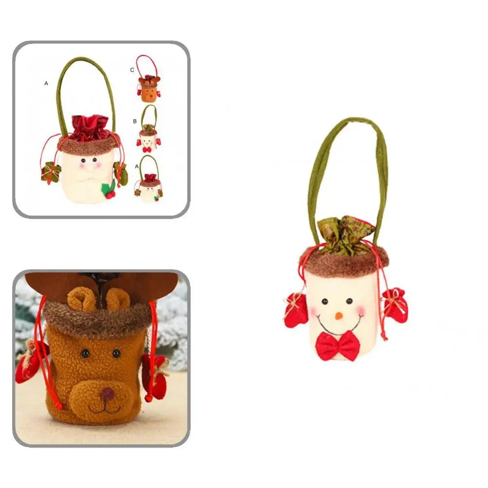 Christmas Bag Vibrant Color Lightweight Simplicity Xmas Themed Candy Bag Party Prop Snack Bag for Home
Christmas Bag Vibrant Color Lightweight Simplicity Xmas Themed Candy Bag Party Prop Snack Bag for Home
