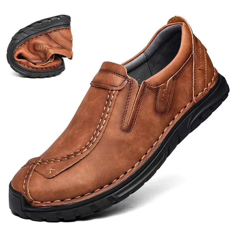 Men Shoes Split Leather Casual Men's Shoes Outdoor Slip on Moccasins Walking Flat Man Loafers Brand Antiskid Footwear Size 38-46
Men Shoes Split Leather Casual Men's Shoes Outdoor Slip on Moccasins Walking Flat Man Loafers Brand Antiskid Footwear Size 38-46