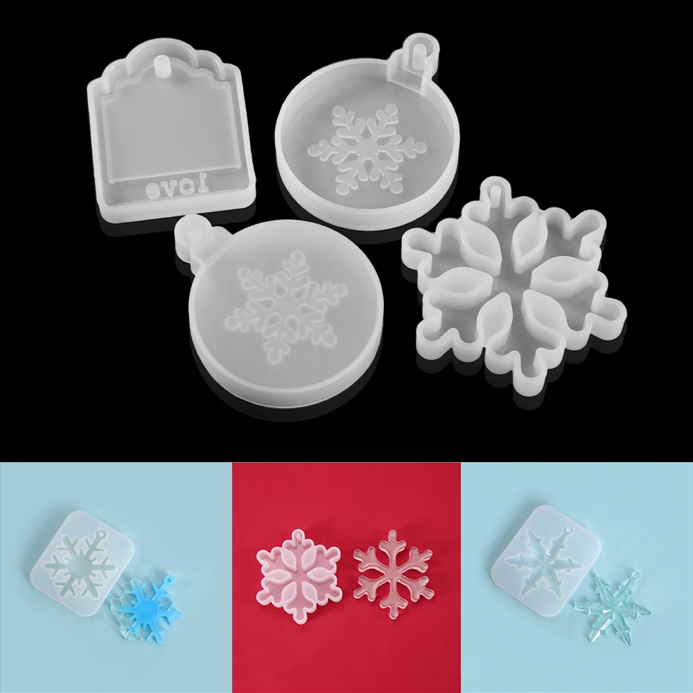 1Pcs Snowflake Resin Molds Silicone Pendant Epoxy Resin Mould for Christmas Ornament Home Decoration DIY Jewelry Making Supplies
1Pcs Snowflake Resin Molds Silicone Pendant Epoxy Resin Mould for Christmas Ornament Home Decoration DIY Jewelry Making Supplies