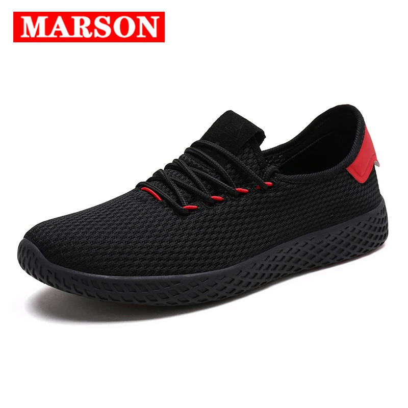 MARSON Men's Casual Flats Shoes Light Plus Size Men Sports Sneakers Fashion Male Footwear Non-Slip White Shoes Mesh Breathable
MARSON Men's Casual Flats Shoes Light Plus Size Men Sports Sneakers Fashion Male Footwear Non-Slip White Shoes Mesh Breathable