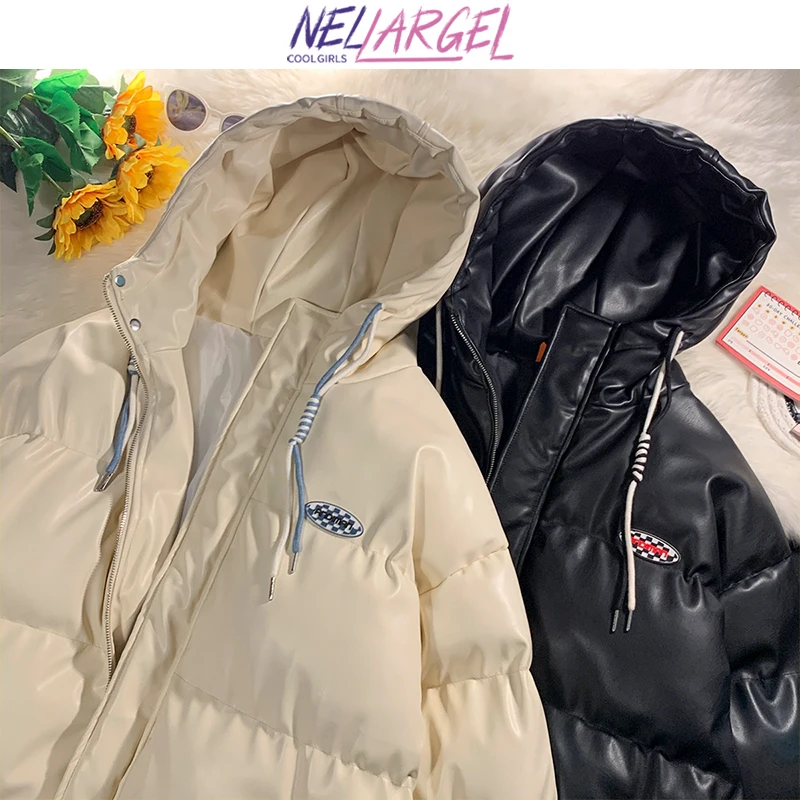 NELLARGEL, женские зимние однотонные куртки с капюшоном 2022, женские большие бежевые парки в стиле хип-хоп, пальто, хлопковая Повседневная винтаж...
NELLARGEL, женские зимние однотонные куртки с капюшоном 2022, женские большие бежевые парки в стиле хип-хоп, пальто, хлопковая Повседневная винтаж...