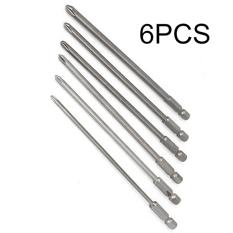 6Pcs Screwdriver Bit Set Cross Hexagon Scokect Adapter Head Alloy Steel
6Pcs Screwdriver Bit Set Cross Hexagon Scokect Adapter Head Alloy Steel