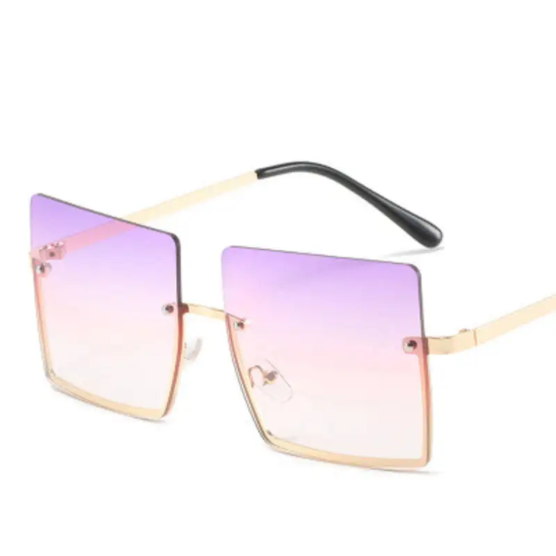 Large Half Frame Square Sunglasses Women Luxury Brand Designer Retro Metal Sun Glasses Men Gradient Ocean Lens Shades Eyewears
Large Half Frame Square Sunglasses Women Luxury Brand Designer Retro Metal Sun Glasses Men Gradient Ocean Lens Shades Eyewears