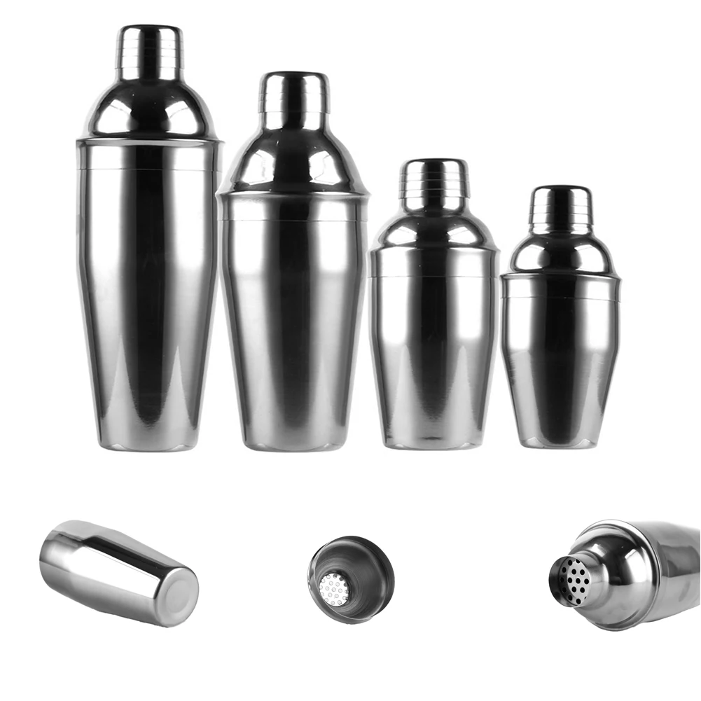 Stainless Steel Cocktail Shaker Mixer Wine Martini Boston Shaker For Bartender Home Drink Party Bar Tools 250/350/550/750ML
Stainless Steel Cocktail Shaker Mixer Wine Martini Boston Shaker For Bartender Home Drink Party Bar Tools 250/350/550/750ML