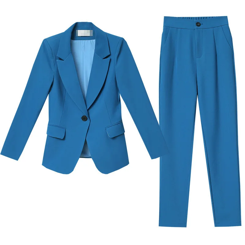 S058351 professional suit women's new fall 2020 slim fit with waist closing temperament two piece commuting suit
S058351 professional suit women's new fall 2020 slim fit with waist closing temperament two piece commuting suit