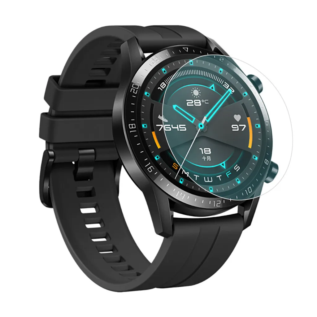 3 5 упаковок защита для экрана из закаленного стекла Huawei Watch GT2 42 мм 46 прозрачная
