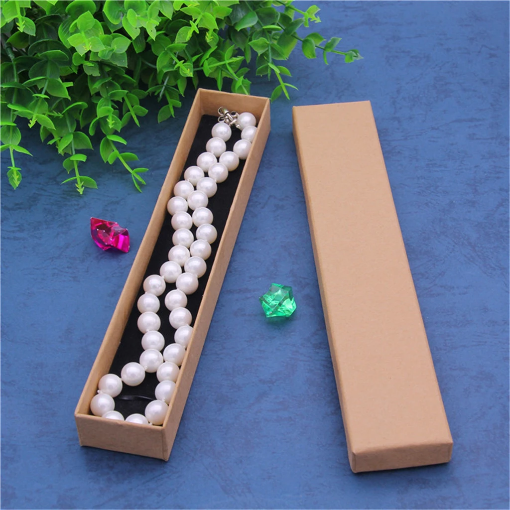 12/24 Pcs Gift Case Brown Paper Craft Bracelet Necklace Ring Jewelry Box
12/24 Pcs Gift Case Brown Paper Craft Bracelet Necklace Ring Jewelry Box