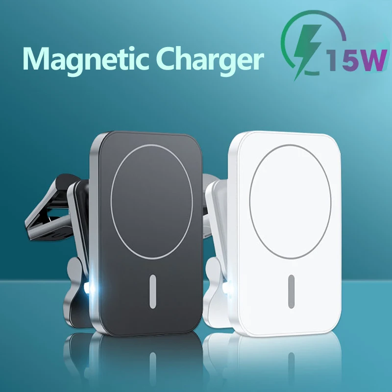 15W Magnetic Wireless Charger For iPhone 12 13 ProMax Fast Charging Air Vent Car Mount Rotate Navigation Car Phone Holder Stand
15W Magnetic Wireless Charger For iPhone 12 13 ProMax Fast Charging Air Vent Car Mount Rotate Navigation Car Phone Holder Stand