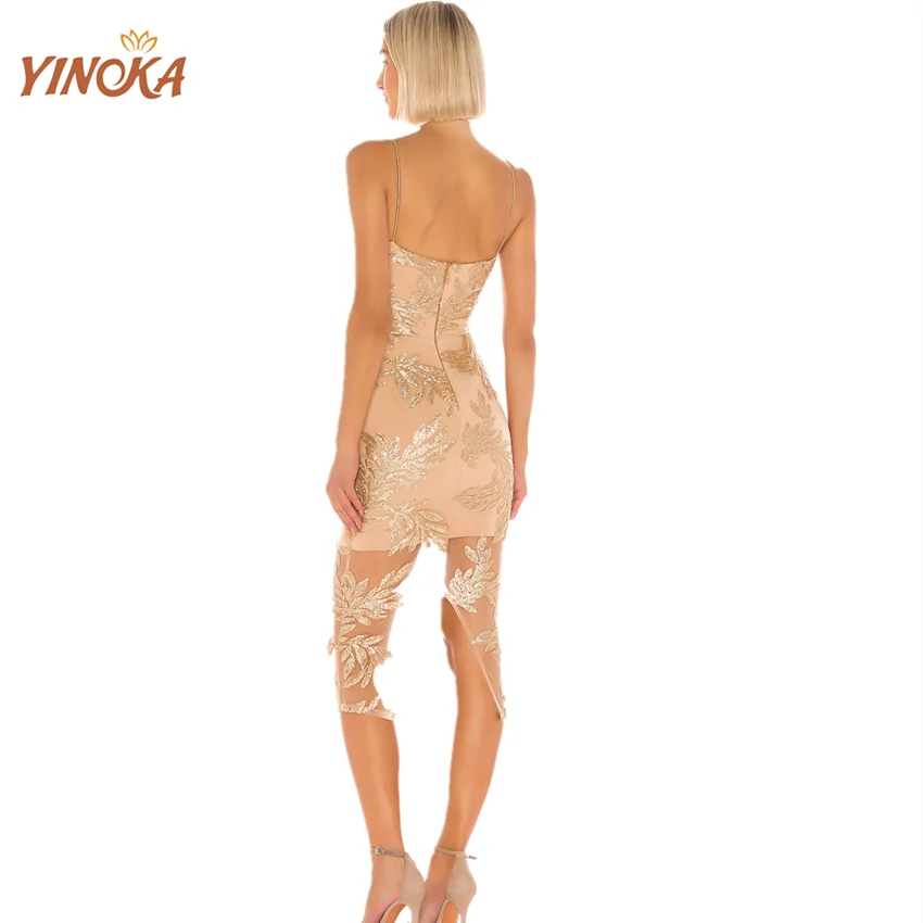 Yinoka Black lace bandage dress sexy elegant dinner celebrity evening Bodycon dress women lady clothing
Yinoka Black lace bandage dress sexy elegant dinner celebrity evening Bodycon dress women lady clothing