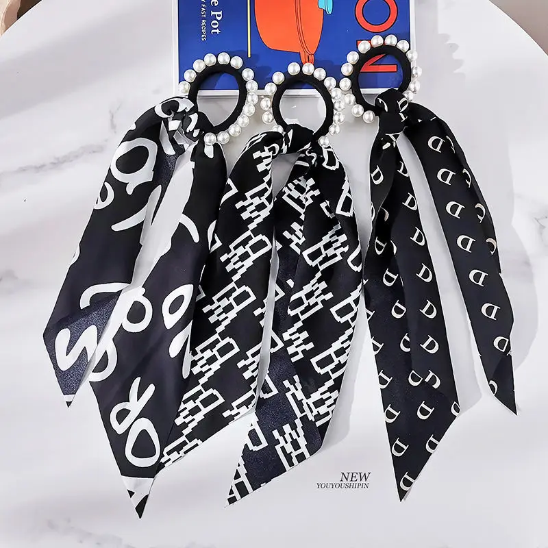 2021New Fashion Beading Ribbon Scrunchie Romantic Headband Ponytail Hair, headwear Pearl bow headband SCRUNCHIE
2021New Fashion Beading Ribbon Scrunchie Romantic Headband Ponytail Hair, headwear Pearl bow headband SCRUNCHIE