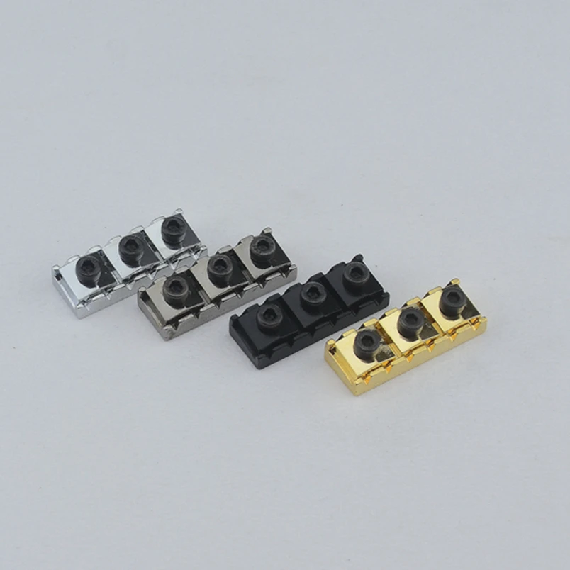 Electric Guitar Tremolo System Bridge Locking Nut String Lock 42MM/43MM With Allen Wrench Guitar Accessories
Electric Guitar Tremolo System Bridge Locking Nut String Lock 42MM/43MM With Allen Wrench Guitar Accessories