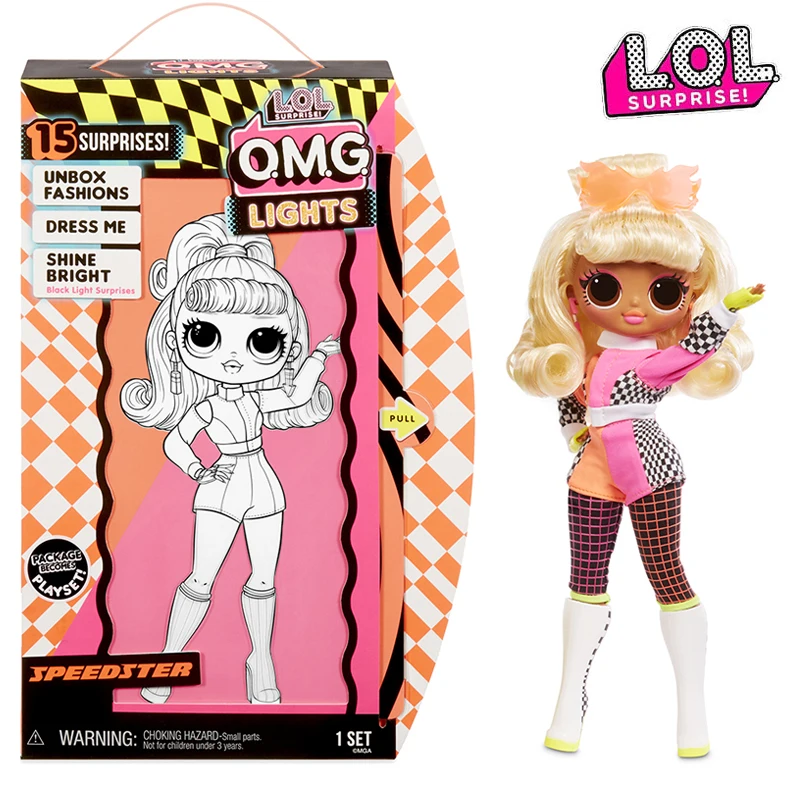 2020 сюрприз, Lol, кукла Omg Speedster, модная Кукла, одежда для смены одежды, Diy, игровой дом, детские куклы, на день рождения, игрушки для девочек, подар...
2020 сюрприз, Lol, кукла Omg Speedster, модная Кукла, одежда для смены одежды, Diy, игровой дом, детские куклы, на день рождения, игрушки для девочек, подар...
