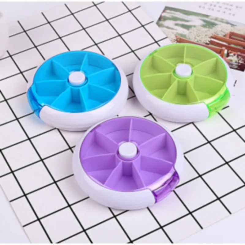 Дорожный Чехол для таблеток, вращающийся на неделю разделитель для таблеток, органайзер для лекарств, контейнер для таблеток на 7 дней
Дорожный Чехол для таблеток, вращающийся на неделю разделитель для таблеток, органайзер для лекарств, контейнер для таблеток на 7 дней