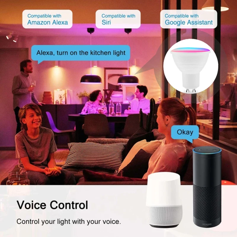 1-10pcs GU5.3/GU10 Tuya smart wifi voice light cup bulb 5W RGB+WW+CW smart home bulb Support Amazon Alexa, google home
1-10pcs GU5.3/GU10 Tuya smart wifi voice light cup bulb 5W RGB+WW+CW smart home bulb Support Amazon Alexa, google home