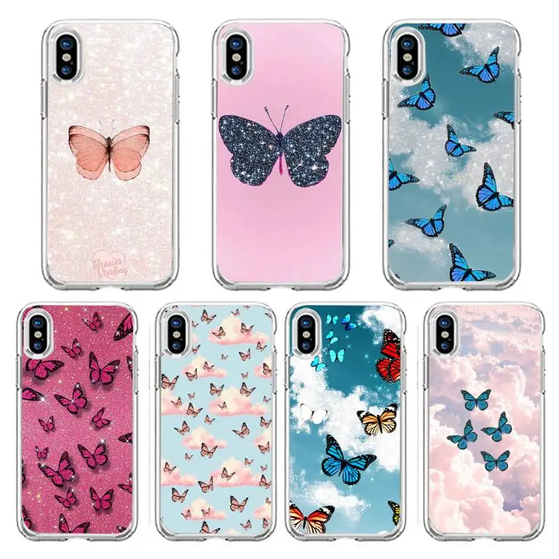 Butterfly art animal Phone Case Transparent soft For iphone 13 12 11 8 7 plus mini x xs xr pro max
Butterfly art animal Phone Case Transparent soft For iphone 13 12 11 8 7 plus mini x xs xr pro max