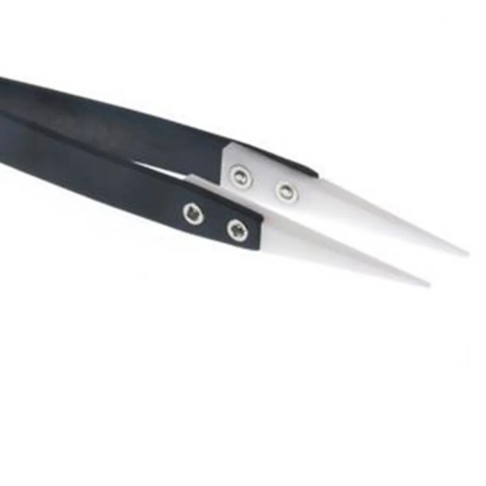 1 Pair Insulated Straight Curved Tip Anti-static Ceramic Tweezers Industrial Ceramic Tweezers For Industry Hand Tools
1 Pair Insulated Straight Curved Tip Anti-static Ceramic Tweezers Industrial Ceramic Tweezers For Industry Hand Tools