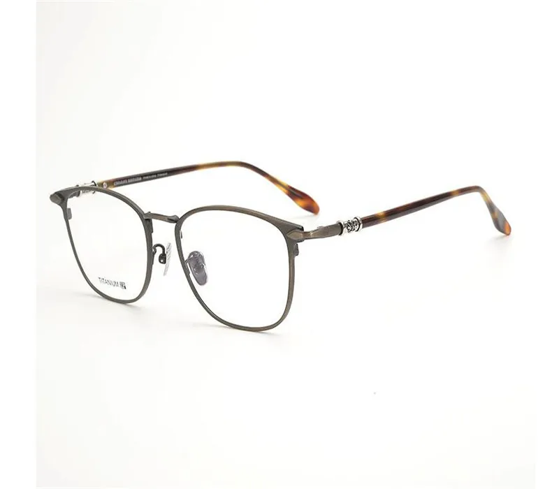 Brand Design Retro Unisex Pure Titanium Full Rim Prescription Lens Optical Eyewear Anti-reflective Goggle Silver Reading Glasses
Brand Design Retro Unisex Pure Titanium Full Rim Prescription Lens Optical Eyewear Anti-reflective Goggle Silver Reading Glasses